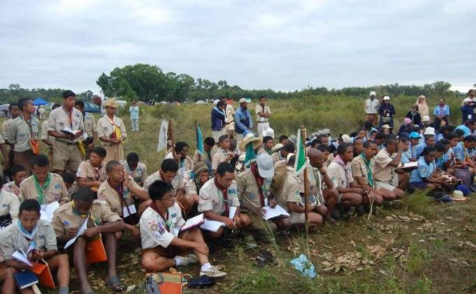 Camp de formation Scoutisme: "Lasy Tous'aka"