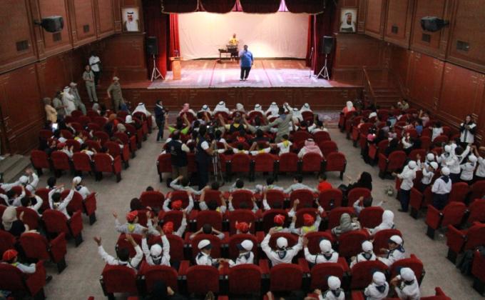 Scout celebration of Orphan Day 