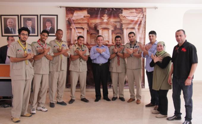 سعادة سفير الأردن بدولة الكويت رسول للسلام 