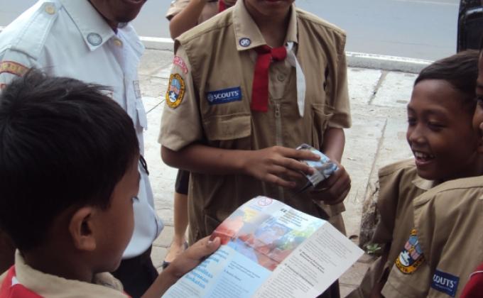 THE TICKET TO LIFE CHILDREN LEARN TO PROMOTE THE DANGEROUS OF CIGARETTE