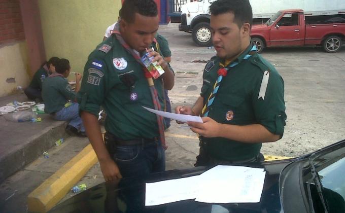 Promoción y Difusión  de  Mensajeros de la Paz en Honduras.