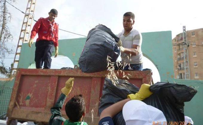 عمليات تحسيس للنظافة