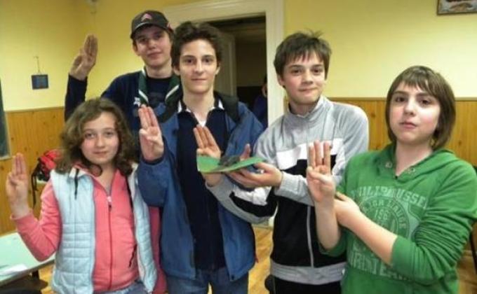 LANDS OF ADVENTURE DAY 2011 SOME FRIENDS IN ROMANIA HONORED US BY MAKING OUR LOGO