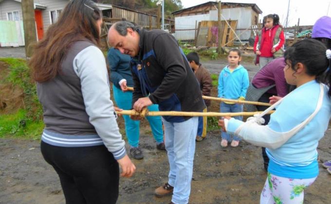 Un día Frió, scout al servicio