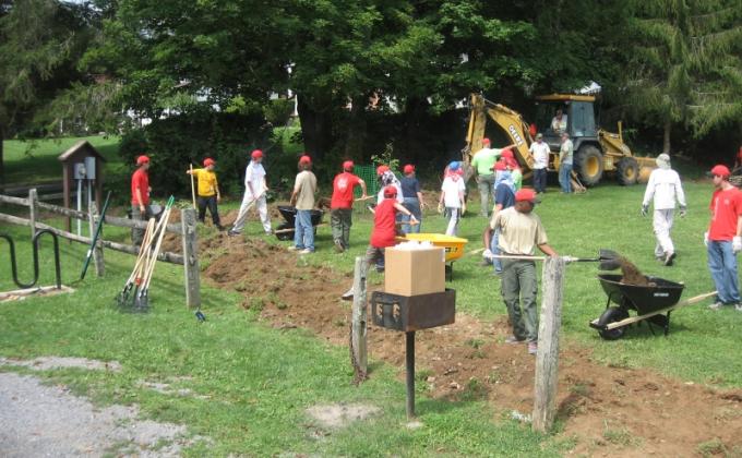 Helping Make Trails for Residents of Lewisville