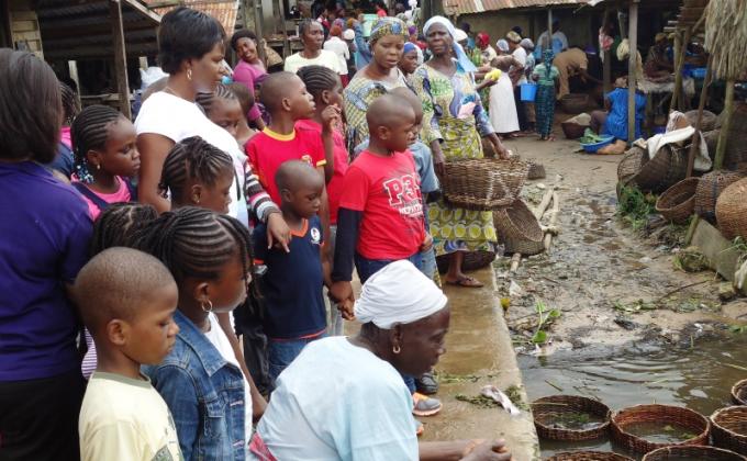 CUB SCOUTS OF NIGERIA TOOK MESSENGERS OF PEACE TO LAGOON RIVERINE AREA