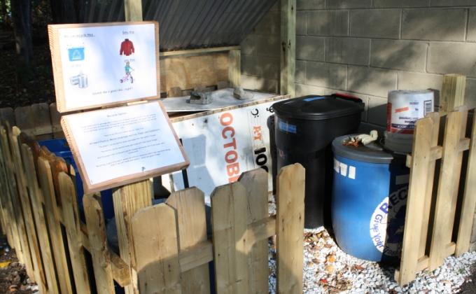 Interactive Environmental Learning Center located at community Parish