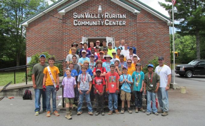 Troop D201 Jamboree Messenger of Peace Day of Service