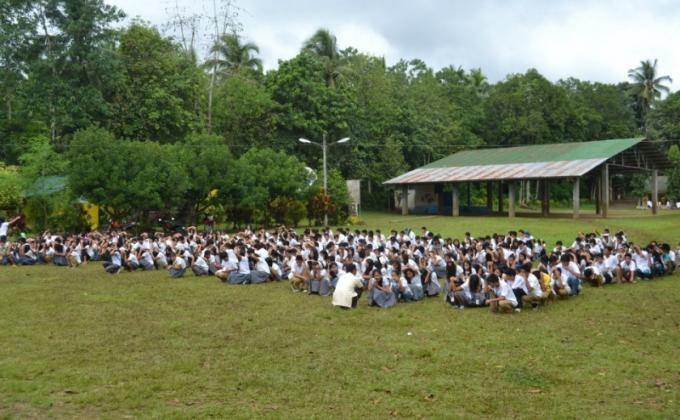 DNHS Scouts and BSP-Emergency Service Corps w/DNHS Red Cross members serve as rescuers.