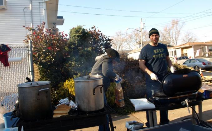 Staten Island Troop 4 GNYC Hurricane Sandy recovery mission