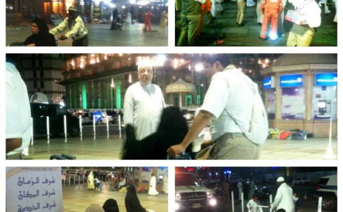 المملكة العربية السعودية - المدينة المنورة - النشاط الكشفي - المعسكر الكشفي التطوعي لخدمة الزوار والمعتمرين