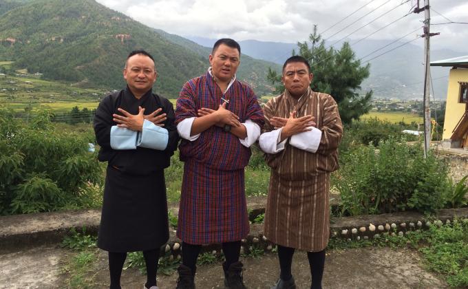 Messenger for Peace for alcohol dependents at the Rehabilitation Center, Paro