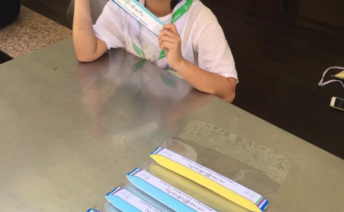 กิจกรรมทำหน้ากากป้องกันโควิด