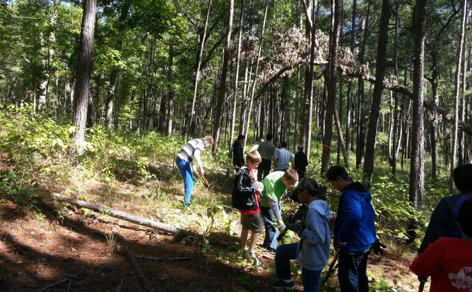 Mission De Tejas new access trails to this historic cultural site