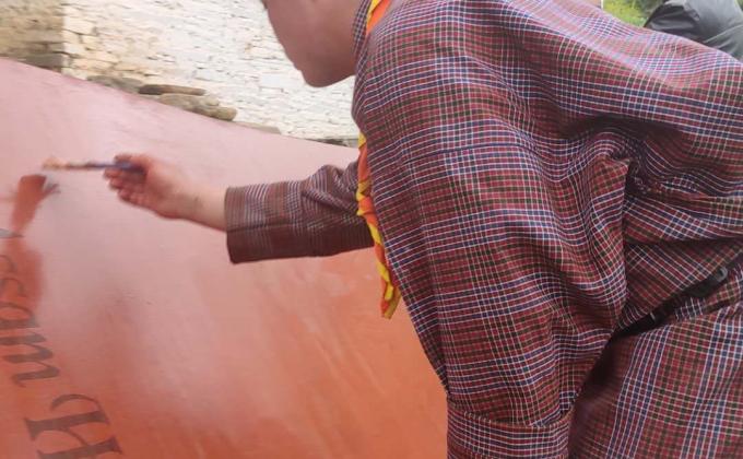 Maintenance of temple