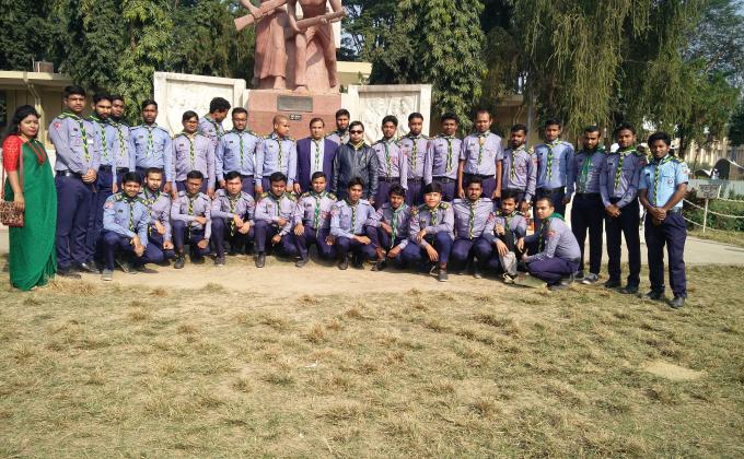 মহান বিজয় দিবস -এ কুচকাওয়াজ এ অংশগ্রহণ -২০১৯