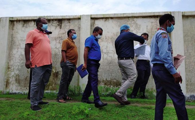 কমডেকা মাঠ পরিদর্শন 