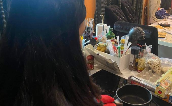 ทำกับข้าวให้พ่อแม่