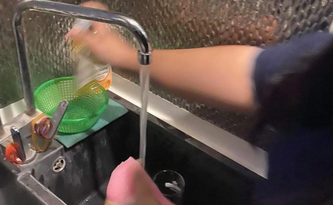 ล้างแก้ว