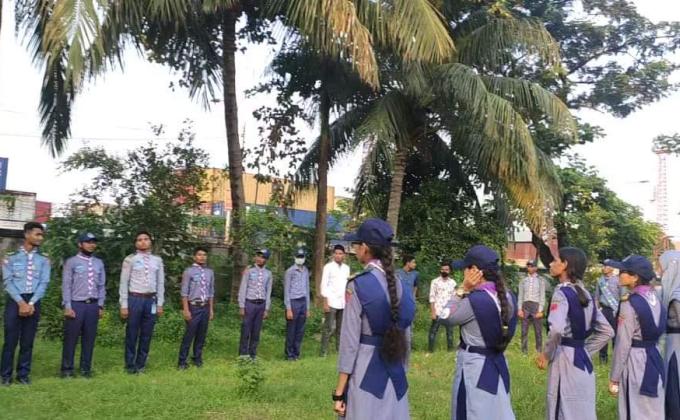 ক্রু মিটিং দিগন্ত স্কাউট গ্রুপের ২১ তম প্রতিষ্টা বার্ষিকী উপলক্ষে 
