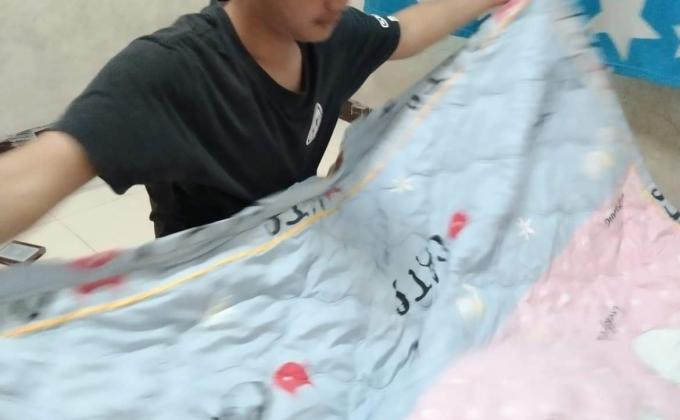 เก็บที่นอนเอาไปตาก