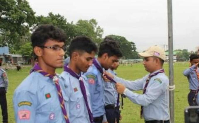 দীক্ষা অনুষ্ঠান ২০১৯স্কাউটার রফিকুল ইসলাম ওপেন স্কাউট গ্রুপ