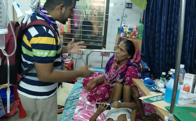 ক্যান্সার আক্রান্ত শিশুদের সেবা প্রদান