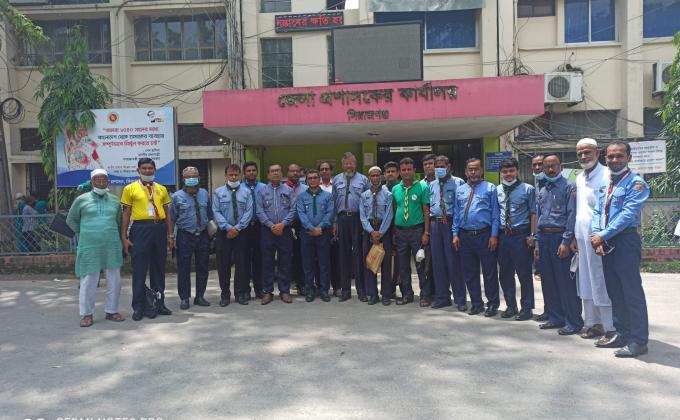 সিরাজগঞ্জ জেলার অতিরিক্ত জেলা প্রশাসক সার্বিক জনাব মোঃ ফিরোজ মাহমুদ (উডব্যাজার) স্যারের বদলী জনিত বিদায় সংবর্ধনা