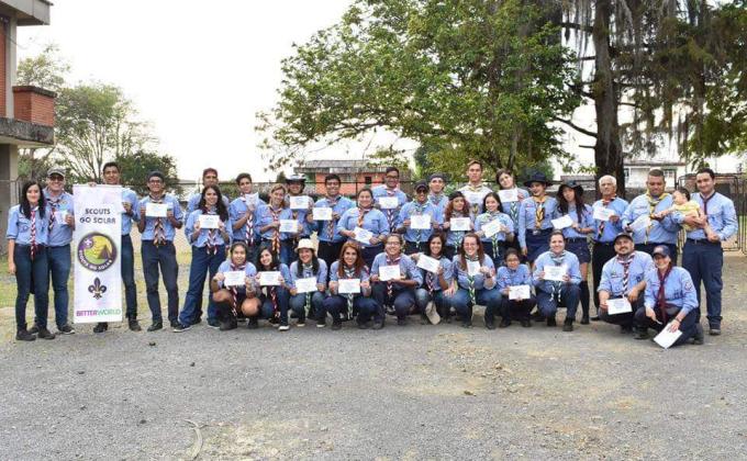 Scouts Go Solar