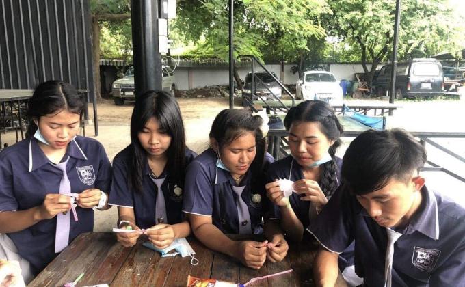 กิจกรรมประดิษฐ์ดอกมะลิ