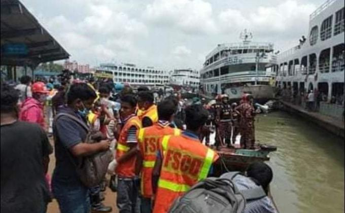 লঞ্চ দূর্ঘটনা সদরঘাট 