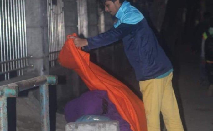 শীত বস্ত্র বিতরণ