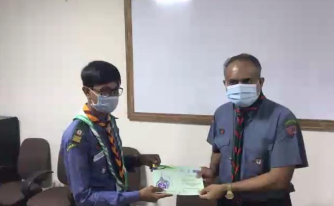 Ring Badge Distribution Ceremony  .