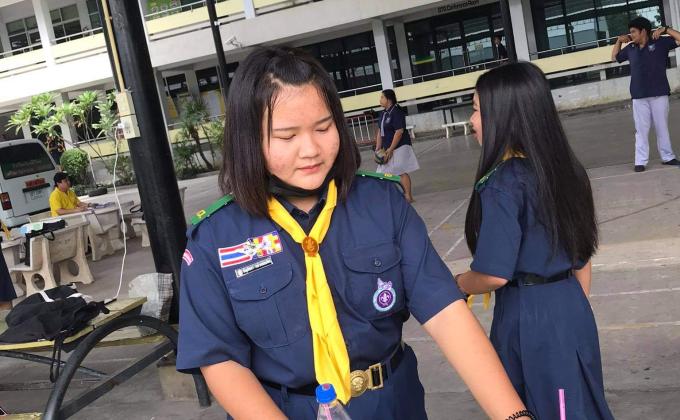 เก็บขยะ
