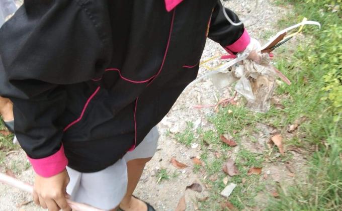 กิจกรรมเก็บขยะ