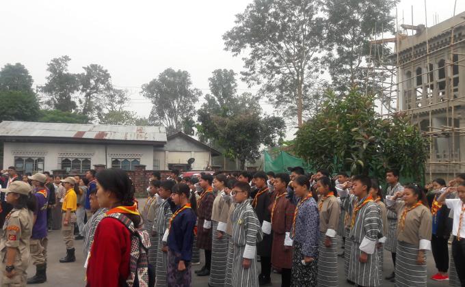 Thromde cleaning camping