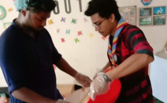 Giving Gifts to poor people