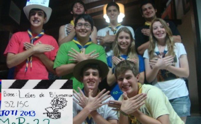 JOTI Brasil - Base Scout Leões de Blumenau 