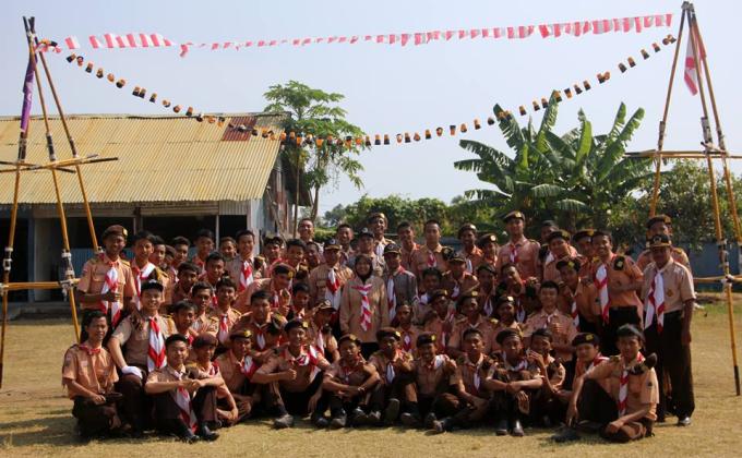 We are scout! Messenger of peace!