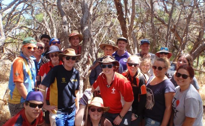 Woodman Point Trail Clearing at the 19th Australian Rover Scout Moot